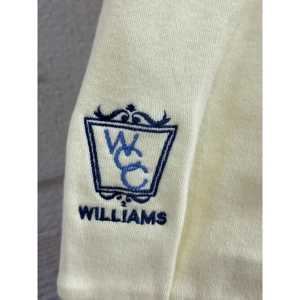 Vng Polo Golf Ralph Lauren Yellow Crest Polo Shirt Short Sleeve Cotton USA Large